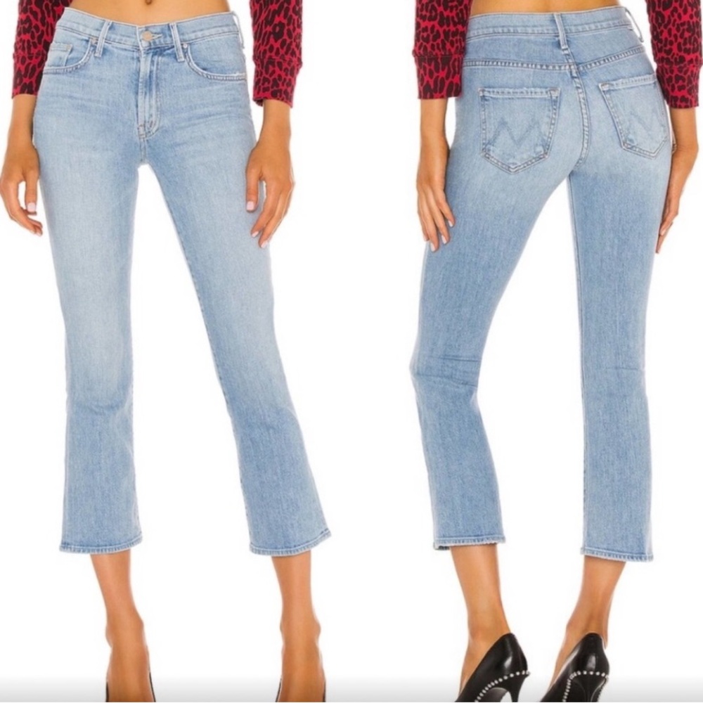 Mother Jeans. The Insider Ankle in Zapped. Size 27.